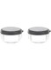 W&amp;P WP-PDR-CH Salad Dressing containers, Plastic, Charcoal