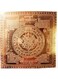 S,S Store Shri Yantra For Health,Wealth And Good Luck In Pure Copper (3x3 Inches) (1 Pc)