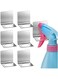NALACAL 304 Stainless Steel Spray Bottle Holder, 6 Pieces Adhesive Spray Bottle Rack Wall Mounted Spray Bottle Hanger, Spray Bottle Organizer, Wall Mount Bottle Holder, Spray Can Holder Rack