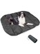 Dog Bed Blanket, Portable Foldable Pet Mat, Waterproof Large Size Dog Cushion, Washable Outdoor Pet Pad for Picnic, Camping Travel Mat with Storage Bag (110 * 76cm))