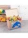 DAYONG Kids Toy Storage Box,Foldable Kids Toy Chest with Lid and Handles for Nursery,Playroom,Home Organization, 53cm*36cm*36cm