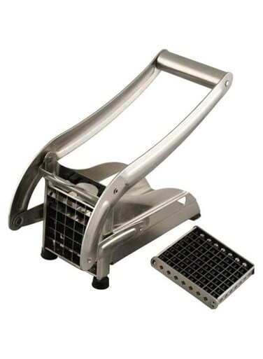 Dubai Gallery 2-Piece Potato Cutter Stamps Silver/Black