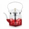 1100ml Glass Teapot with Infuser, Heat Resistant Borosilicate Tea Kettle with Steel Filter