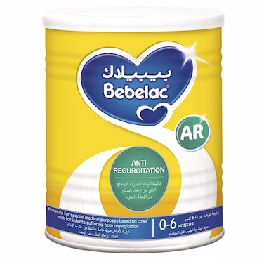 Bebelac Anti Regurgitation Milk Formula, from 0 to 6 Months, 400g