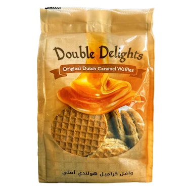 Double Delights Original Dutch Caramel Waffles, 200g