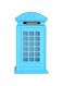 OEM Telephone Booth Room Desk Ultrasonic Cool Mist Humidifier with Colorful Light Blue