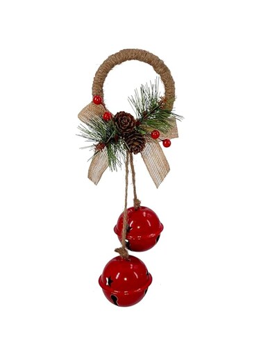 Smiffys Christmas Hanging Decoration Red 30cm