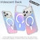 Iridescent Case for iPhone 17 Pro Max 6.9-Inch Compatible with MagSafe, Cute Unique and Aesthetic Design, Colorful Fluorescent Translucent Back Shockproof Phone Cover (Iridescent)