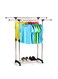 POLE Rack Garment Organizer Silver/Black