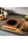 Induction Cooker Digital Display Screen Touch Panel Electric Stove 3500W.