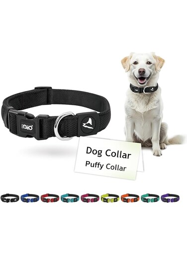 Doco DCA102S Puffy Air Collar, Black, Small