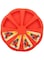 Cake Mould, 8 Triangle Cavity Silicone Portion Scottish scone &amp; cornbread Pan Slices Pastry Pan Soap, Cake, Bread, Cupcake CheesecakeRed