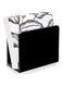 HBlife Napkin Holder, Black Dining Table Dispenser for Cocktail Tissue, Acrylic Containers for Organizing Kitchen Paper