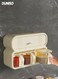 Double-layer Seasoning Box&iuml;&frac14;&OElig;Dual-use Wall Mounted Seasoning Set with Handles and Spoons&iuml;&frac14;&OElig;Multi-compartment Condiment Organizer with Drawer&iuml;&frac14;&OElig; for Kitchen Spice Storage