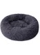 AioTio Round Cat Beds House Soft Long Plush Best Pet Dog Bed For Dogs Basket Pet Products Cushion Cat Bed Cat Mat Animals Sleeping Sofa(Dark Gery 60cm)