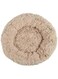 BAOFI Dog Bed Pet Bolster Bed Kennel Cat Cushion Bed Marshmallow Pet Bed Large Ultra Soft Plush Donut Cuddler Round Dog Nest Bed Machine Washable And Non-Slip Pet Calming Warm Bed,Beige,M,60CM