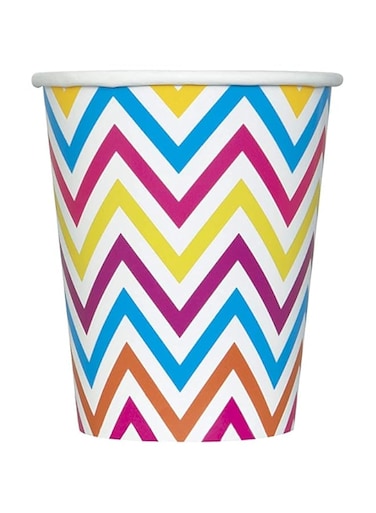 Unique Rainbow Chevron Cups