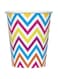 Unique Rainbow Chevron Cups