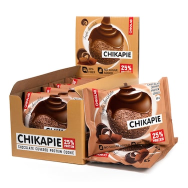 Chikalab Protein cookies with filling "CHIKALAB", "Triple chocolate" 60 g, 9 pcs.