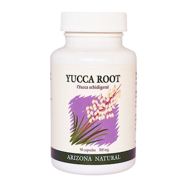 ARIZONA NATURAL YUCCA ROOT,500MG, 90 CAP
