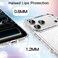 Glitter Case for iPhone 17 Pro Max 6.9-Inch, Bling Sparkle Shockproof Phone Bumper Cover, Cute Sparkly for Women and Girls (Clear)