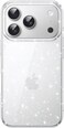 Glitter Case for iPhone 17 Pro Max 6.9-Inch, Bling Sparkle Shockproof Phone Bumper Cover, Cute Sparkly for Women and Girls (Clear)