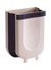 Folding Hanging Bin Garbage Can brown 29cm