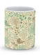 Premium Cozy Garden Designer Mug Beige/Brown/Green