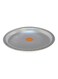 Aluminium Kunafa Cooking And Serving Plate Silver 42.5x5x42.5cm