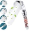 Shower Filter,High Pressure Shower Head with 3 Modes and Stop Button, Rainfall, Spa Water Saving Ionic Shower heads Spray Handheld Shower filter for Hair loss cleans water and chlorine