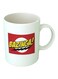 Print Bazinga Printed Coffee Mug White/Red/Yellow Standard