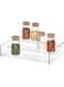 Interdesign LinUS Cabinet Organizer Rack - Storage For Kitchen, Pantry Or Bathroom Countertops, Clear, VarioUS Style 65430