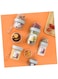 Portable Food Storage Container, 2 Layers for 2 Compartments, Food Divided, 310+360ml