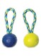 Zeus K9 Fitness by Zeus TPR and Rope Ball Tug - 22.86 cm
