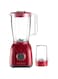 Olsenmark 650W 2 in 1 Multifunctional Blender - Stainless Steel Blades, 2Speed Control with Pulse - 1.8L Jar, Over Heat Protection - Ice Crusher, Chopper, Coffee Grinder &amp; Smoothie Maker