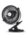 KASTWAVE Operated Clip on Mini Desk Fan,Rechargeable USB Powered, Clip on Fan, 360&deg;Rotate,Fan for Office Bedroom Bed Stroller,Personal Portable Fan for Baby Stroller/Car Seat/Office/Camping Tent