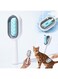 Joyzzz Cleaning Pet Grooming Brush, 3 in 1 Pet Hair Cleaner Brush, Universal Pet Grooming Brush with 20ml Water Storage Tank, Cat Hair Brush for Massage and Removal Fur Tangled Short Hair (Blue)