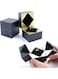 KASTWAVE Creative Cube Ring Box Magic Rotating Bracelet and Puzzle Jewelry Box Unique Proposal Ring Box Funny Gift Box