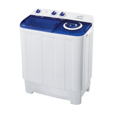 Star Track Blue Twin-tub Semi-Automatic Washing Machine, Top-Load Washer with Lint Filter, Spin-Dry