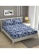 Premium Queen Size Fitted Bedsheet with 2 Pillowcases &acirc;&euro;&ldquo; Modern Design &acirc;&euro;&ldquo; Deep Pocket (180x200+35 cm) Soft, Breathable Microfiber Bedding Set for Home Comfort 72*78+10 Inch