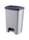 Curver,Essentials,Small Garbage Bin,Cover with Pedal,20L,Gray Color.