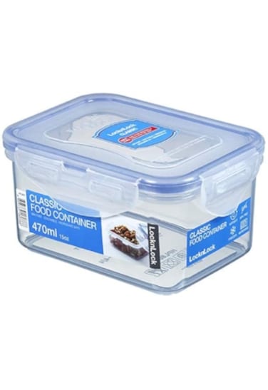 LocknLock 470ml Rectangular Airtight Food Storage - BPA-Free, Microwave, Freezer, and Dishwasher Safe