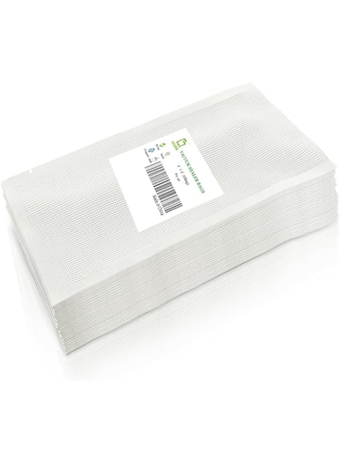 CANLENPK 4&times;6 Inch/10x15cm Vacuum Seal Bags, Vacuum Sealer Bags,Quart Commercial Grade Precut Bags, Food Vac Storage Bags,Prep Meal Bag,Sous Vide Bags(100PCS)