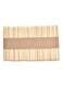 50-Piece Wooden Ice Cream Popsicle Stick Beige 125mm