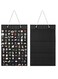 Wall Hanging Brooch Pin Organizer, Pin Collection Case, Brooch Collection Storage Holder, Enamel Pin Display and Brooch Collection Storage Holder for Women or Men, up to 96 Pins (Organizer Only)Black