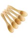 SOLDOUT 9 PCS Small Wooden Condiment Scoop Drink Tableware Spoon Dessert Spoons Cooking Utensil Tools Kitchen Gadgets (9 x 2.1 CM, Pack of 9)
