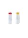 Squeeze Bottles, 2 Pack Porous Squeeze Bottles, Leak Proof Refillable Condiment Container for Kitchen Use, Squeeze Bottles for Sauces, Salad Dressings, Top Dispensers for Ketchup Mustard