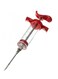 Marinade Injector Syringe Clear/Red