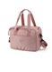 Lunch Bag for Women Men, Leakproof Tote with Adjustable Strap, Large Capacity Lunch Box Cooler Bag for Work, Office, Picnic, Reusable Lunch Pail for Adults Pink