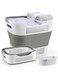 Angju 43L Collapsible Laundry Basket, Foldable Laundry Basket Plastic with Handles,Pop Up Storage Container/Organizer/Hamper for Washing &amp; storage，Space Saving and Durable